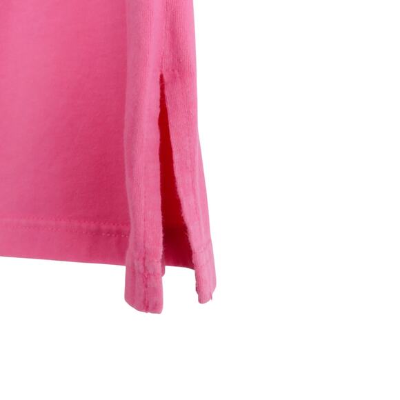 1980s Vintage Bob Mackie A Walk In The Park Pink Graphic Shirt Medium - Picture 4 of 7